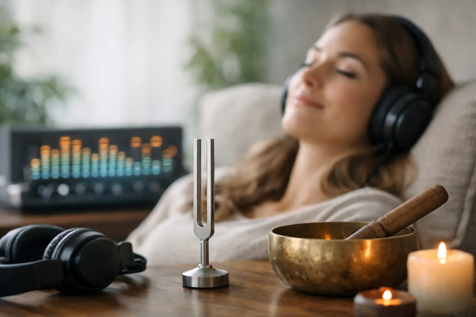 Geluidsfrequenties voor ontspanning uitgelegd