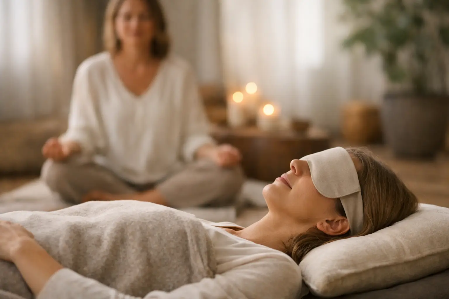 Voorbeeld van diepe relaxatie sessie uitgelegd
